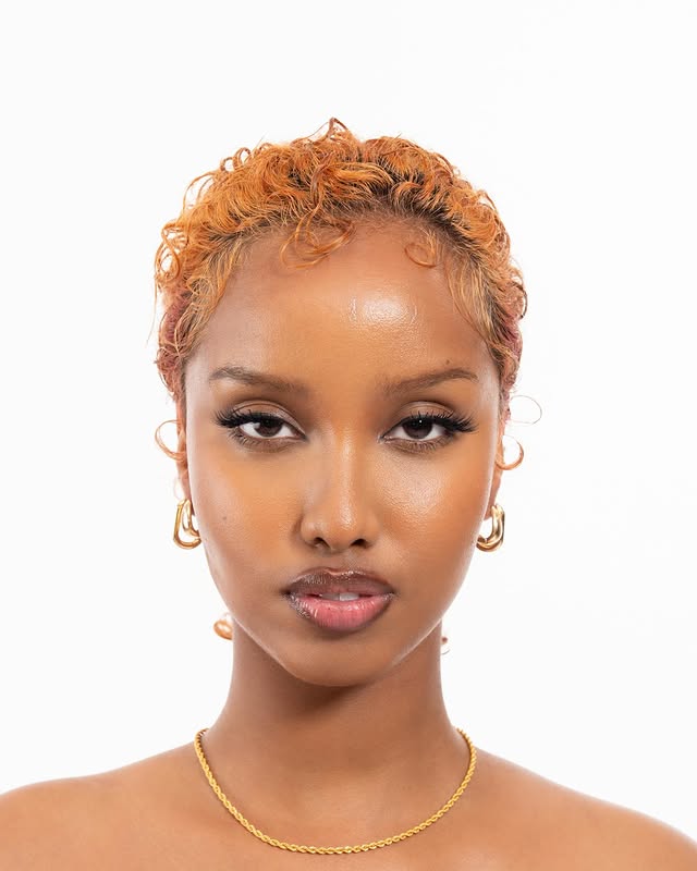 Beauty campaign portrait