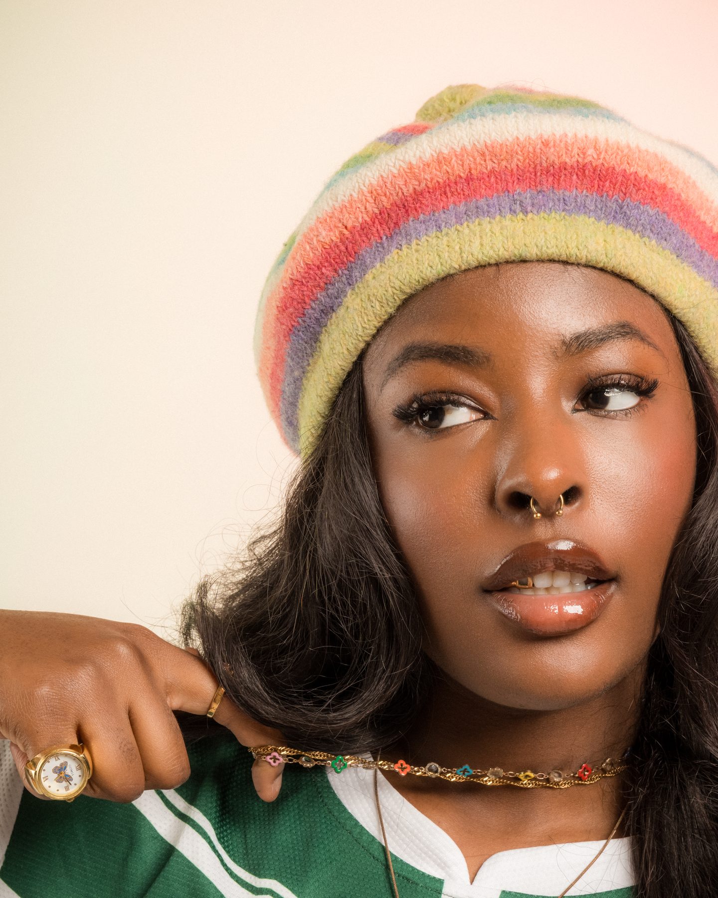 Styled editorial campaign portrait by Alphpixels