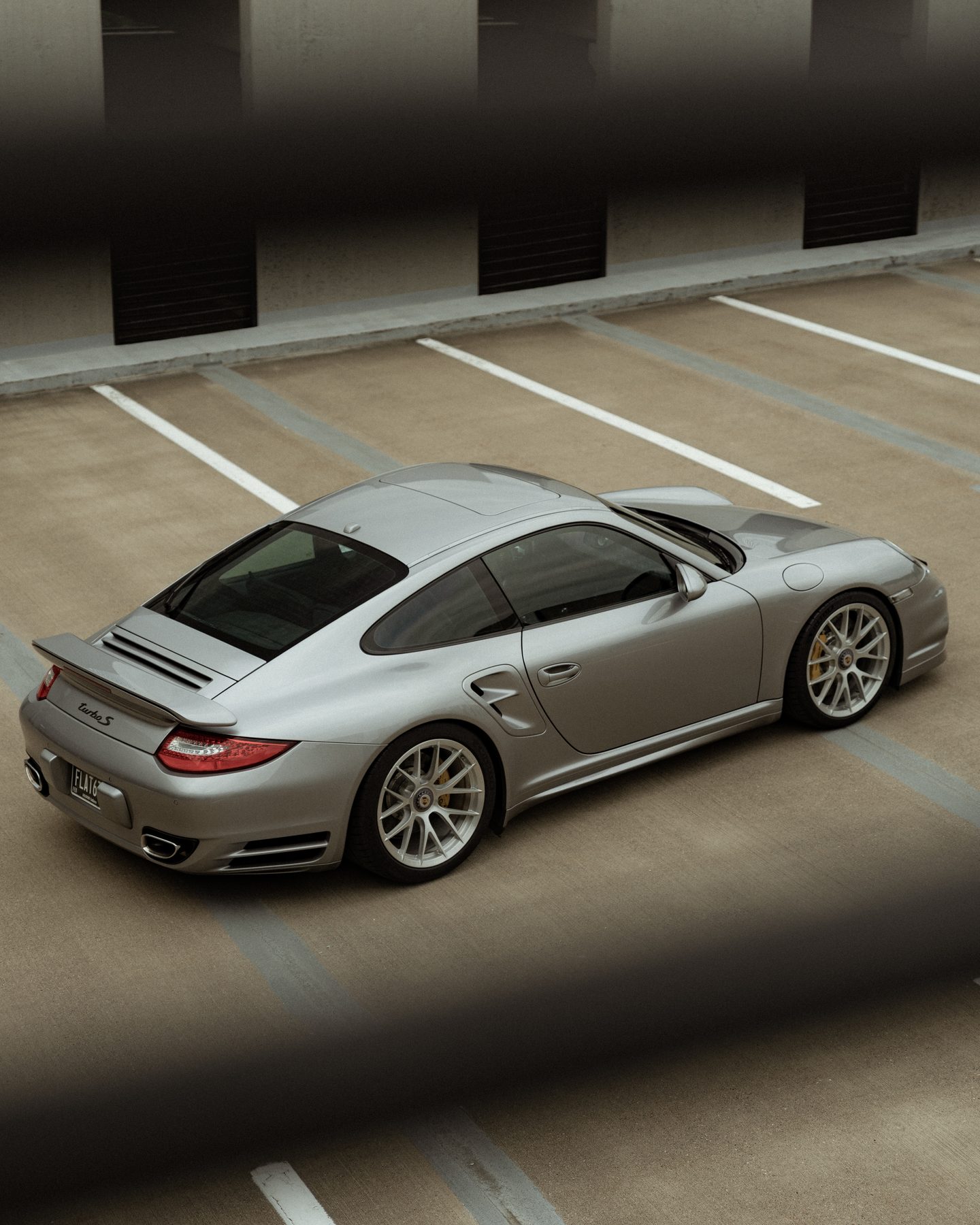Porsche automotive campaign visual by Alphpixels