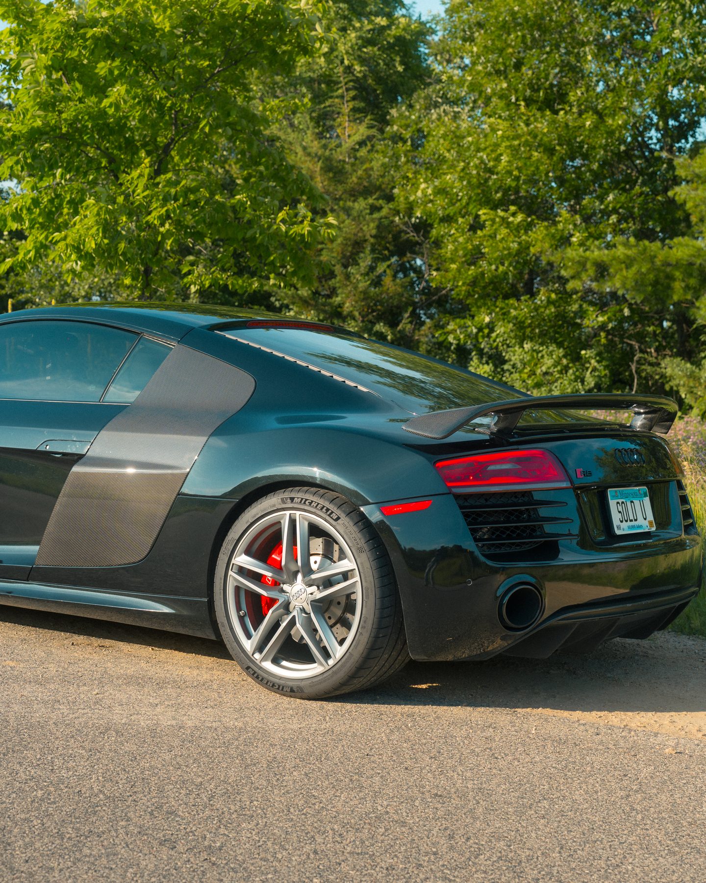 Audi R8 rear detail